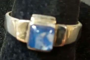 ブルームーンストーンリング