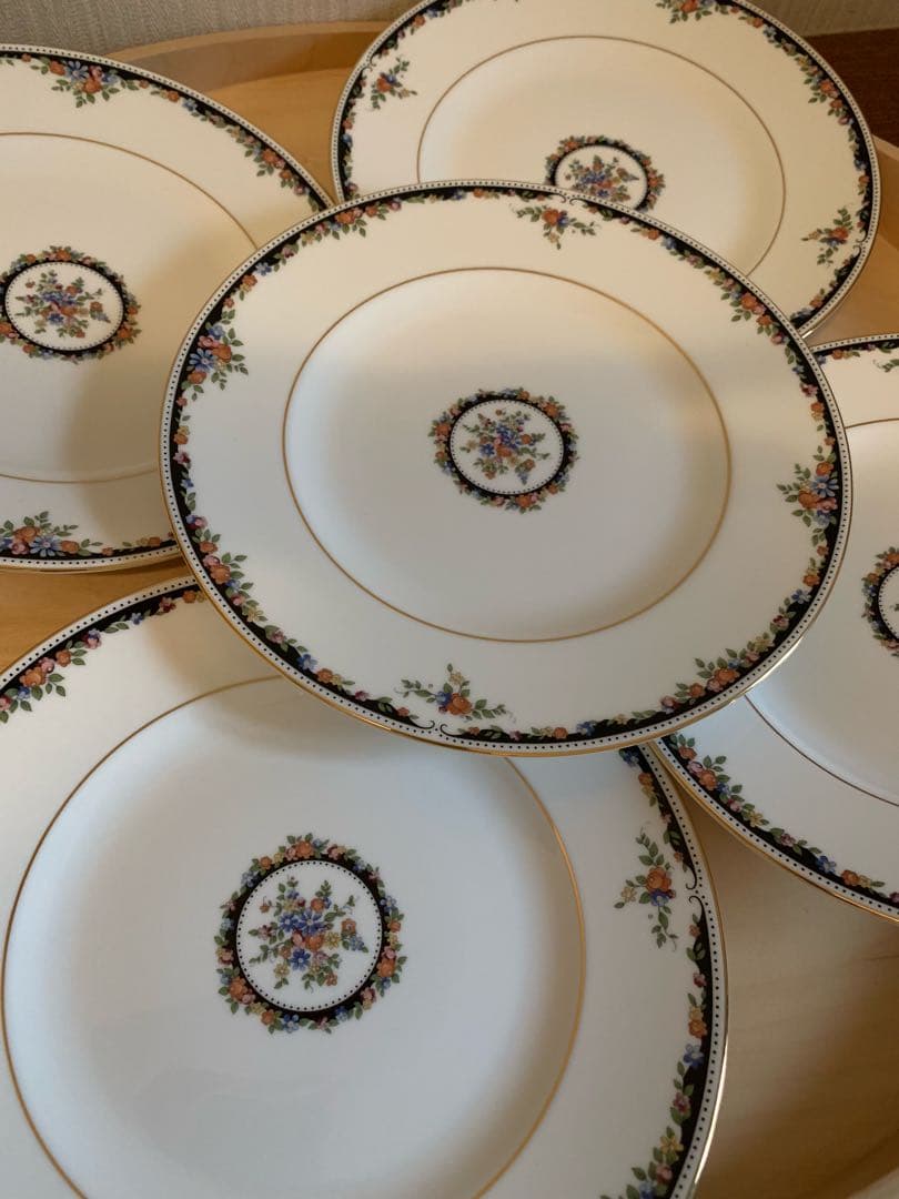 ウェッジウッド オズボーン プレート 20cm 5枚セット