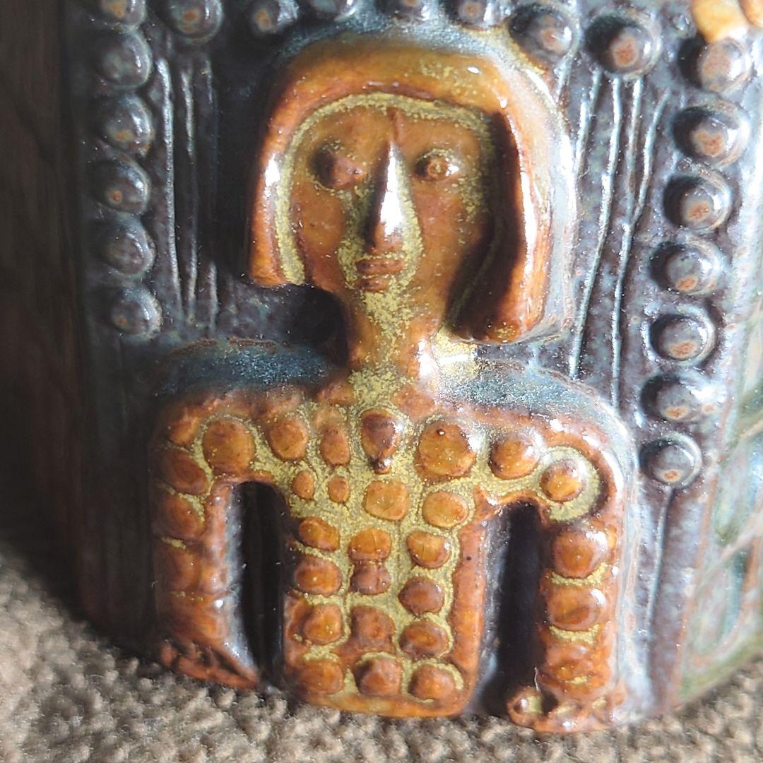 グスタフスベリ★バーティル・ヴァリーン六角形の家★北欧陶器オブジェ送料無料