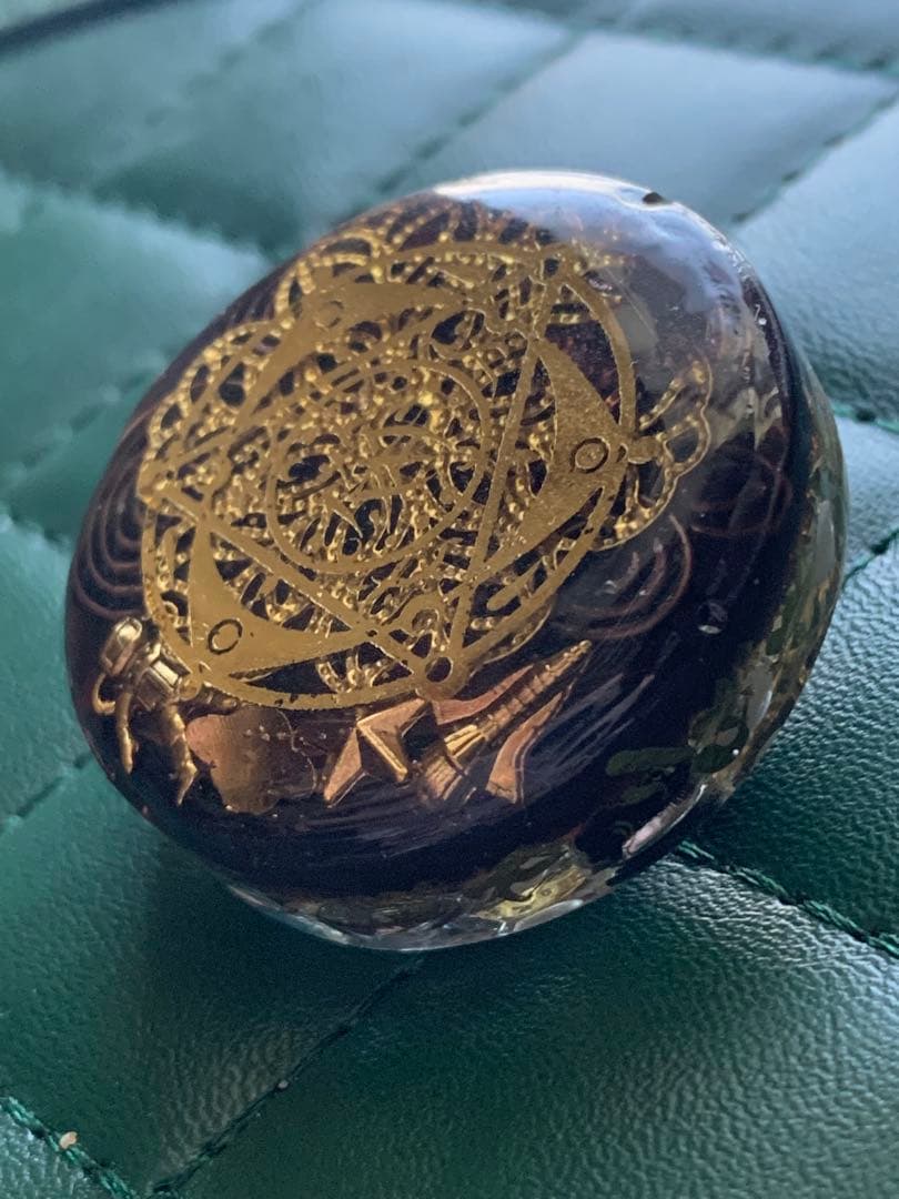 魔術品　黒鏡　手持ち用　セパレイトA