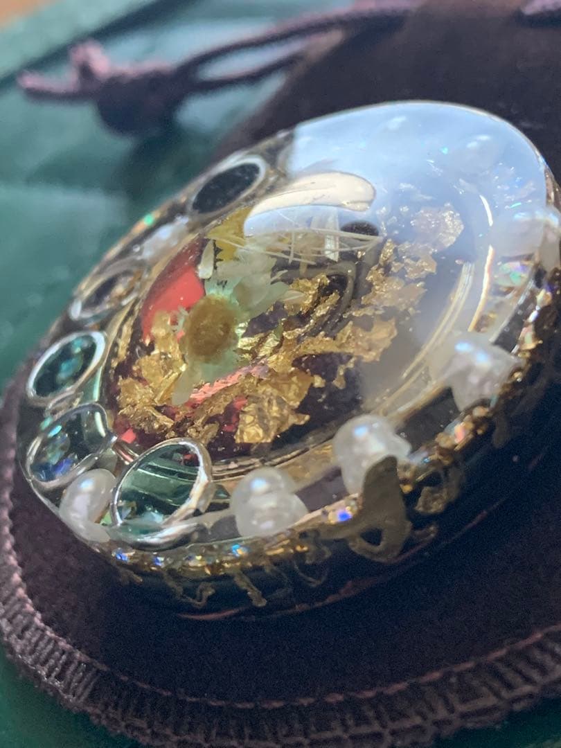 魔術品　黒鏡　手持ち用　セパレイトA