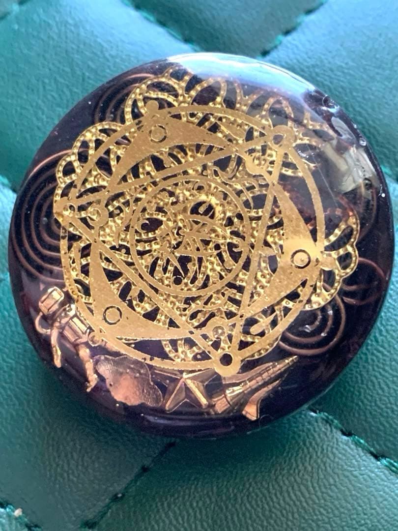 魔術品　黒鏡　手持ち用　セパレイトA