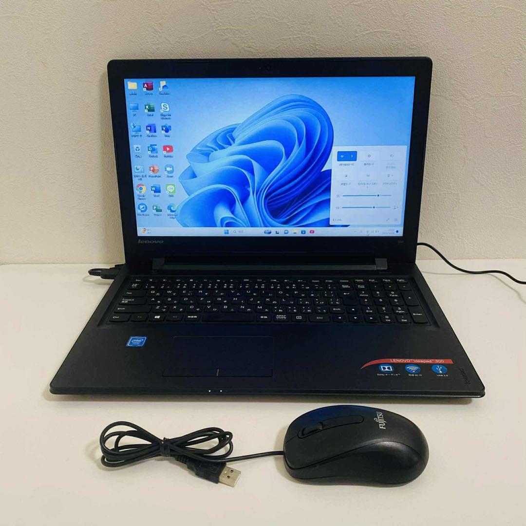 Y888 LENOVOノートパソコンSSDサクサク動くWindows11オフィス