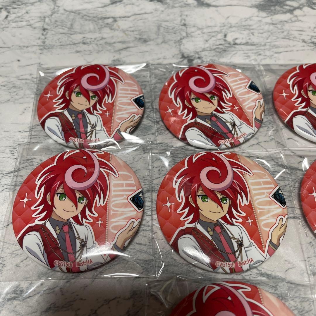 カードファイト!! ヴァンガード 15周年記念　マルイ　缶バッジ　新導クロノ