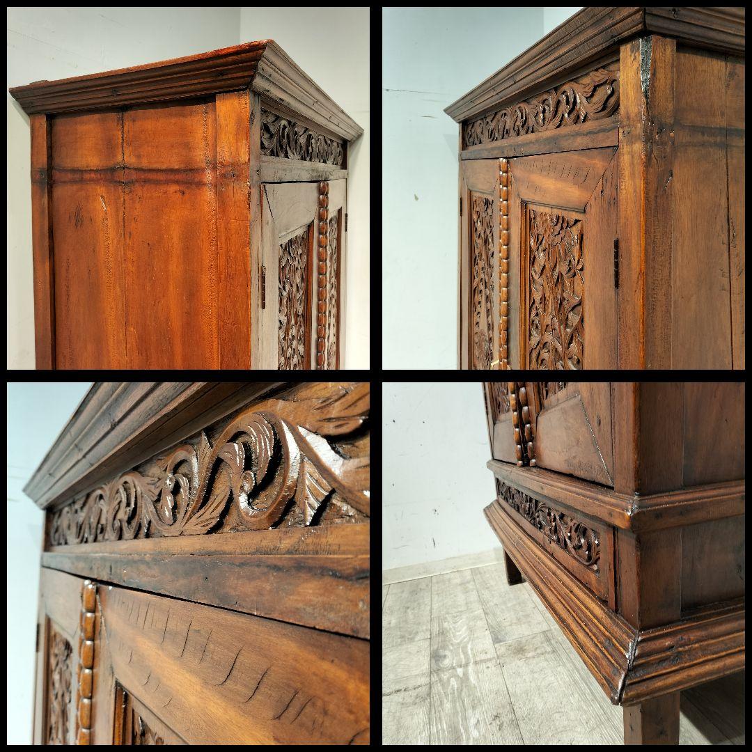 M●Sale東名 総無垢　アンティークキャビネット　アジアン　什器