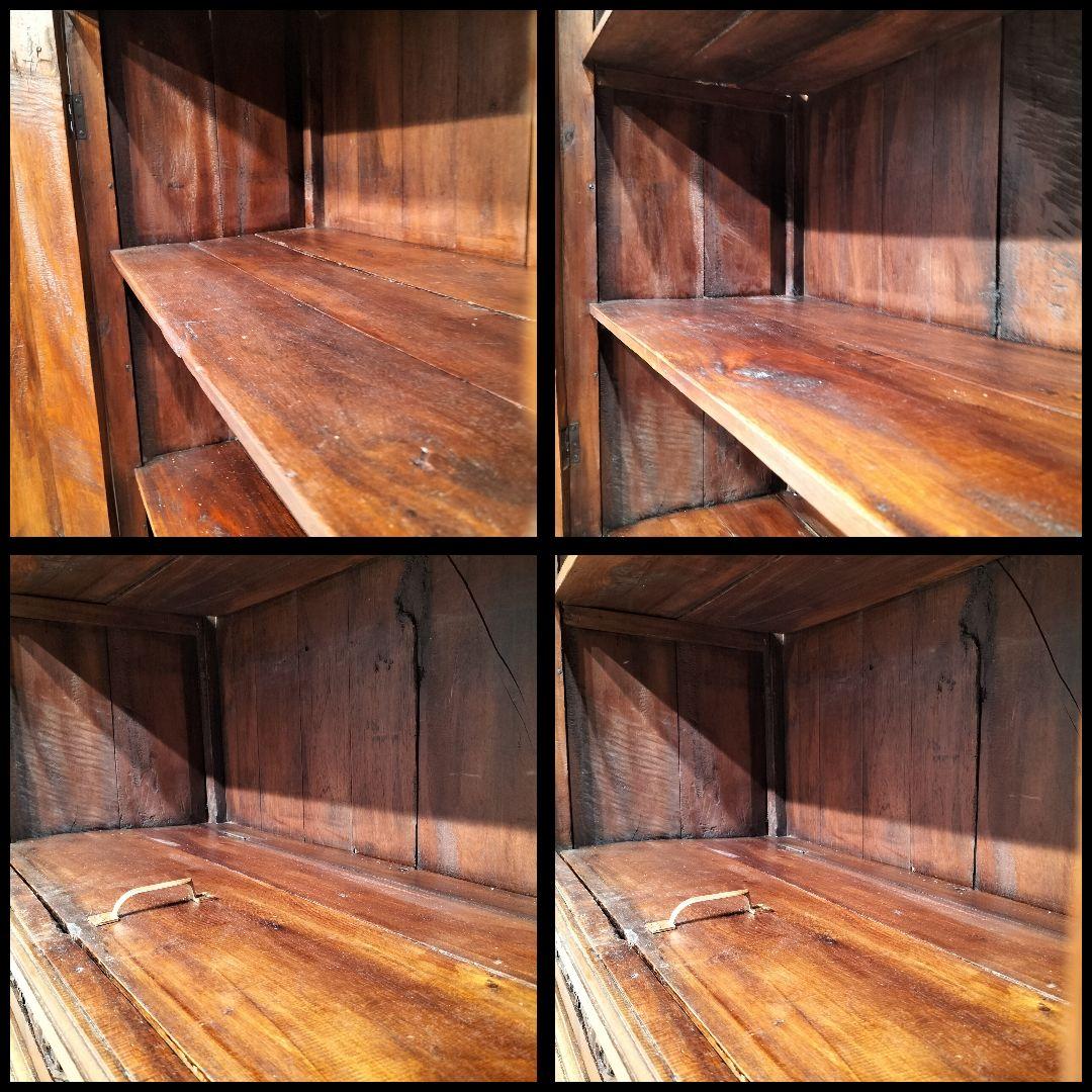 M●Sale東名 総無垢　アンティークキャビネット　アジアン　什器