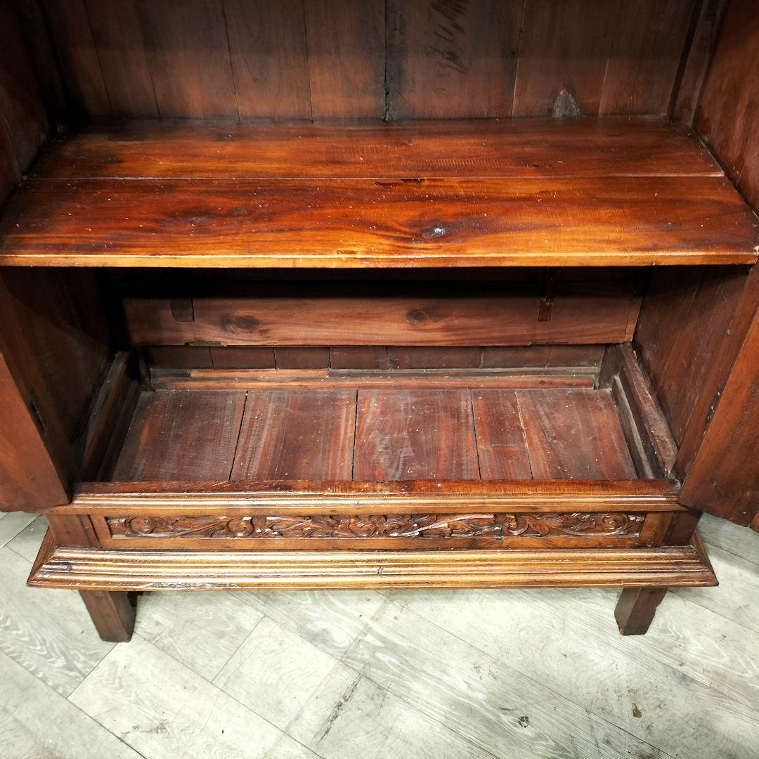 M●Sale東名 総無垢　アンティークキャビネット　アジアン　什器