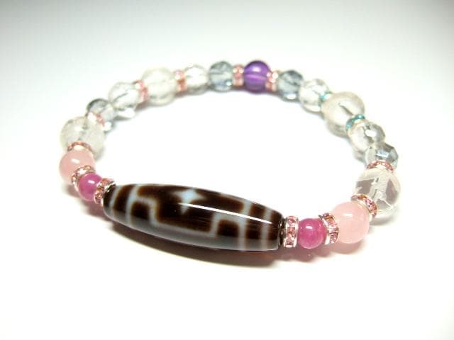 平安十字佛天珠/四神守護