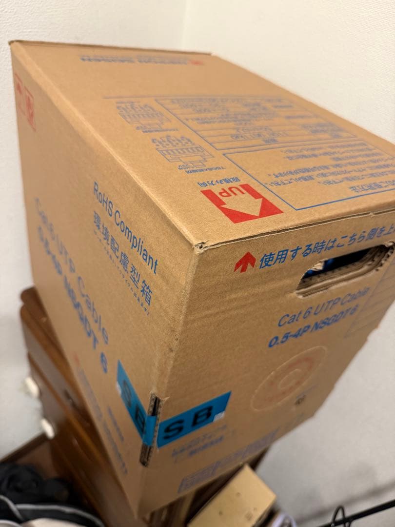 日本製線　Cat 6 UTP NSGDT 6 未使用品　300m