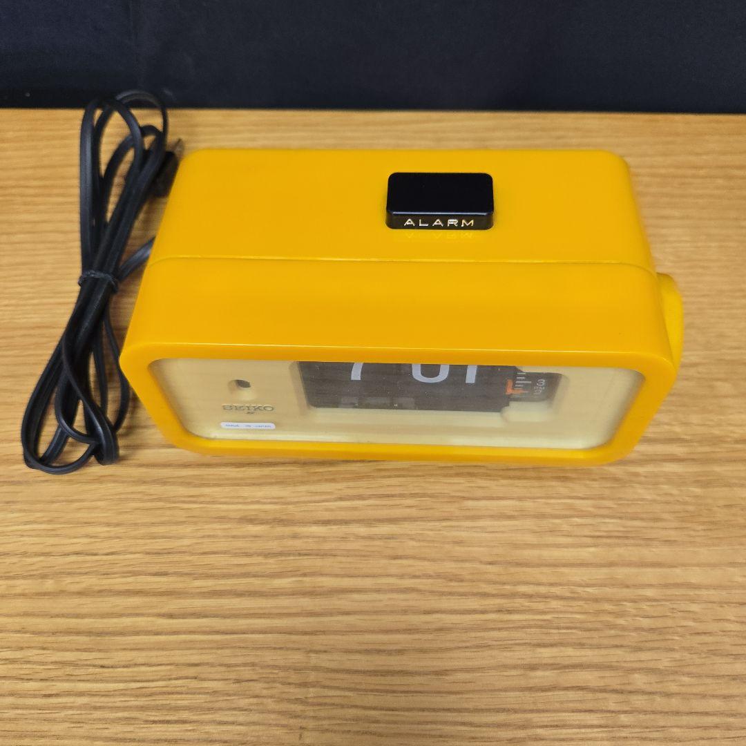 昭和レトロ　SEIKO　パタパタ時計