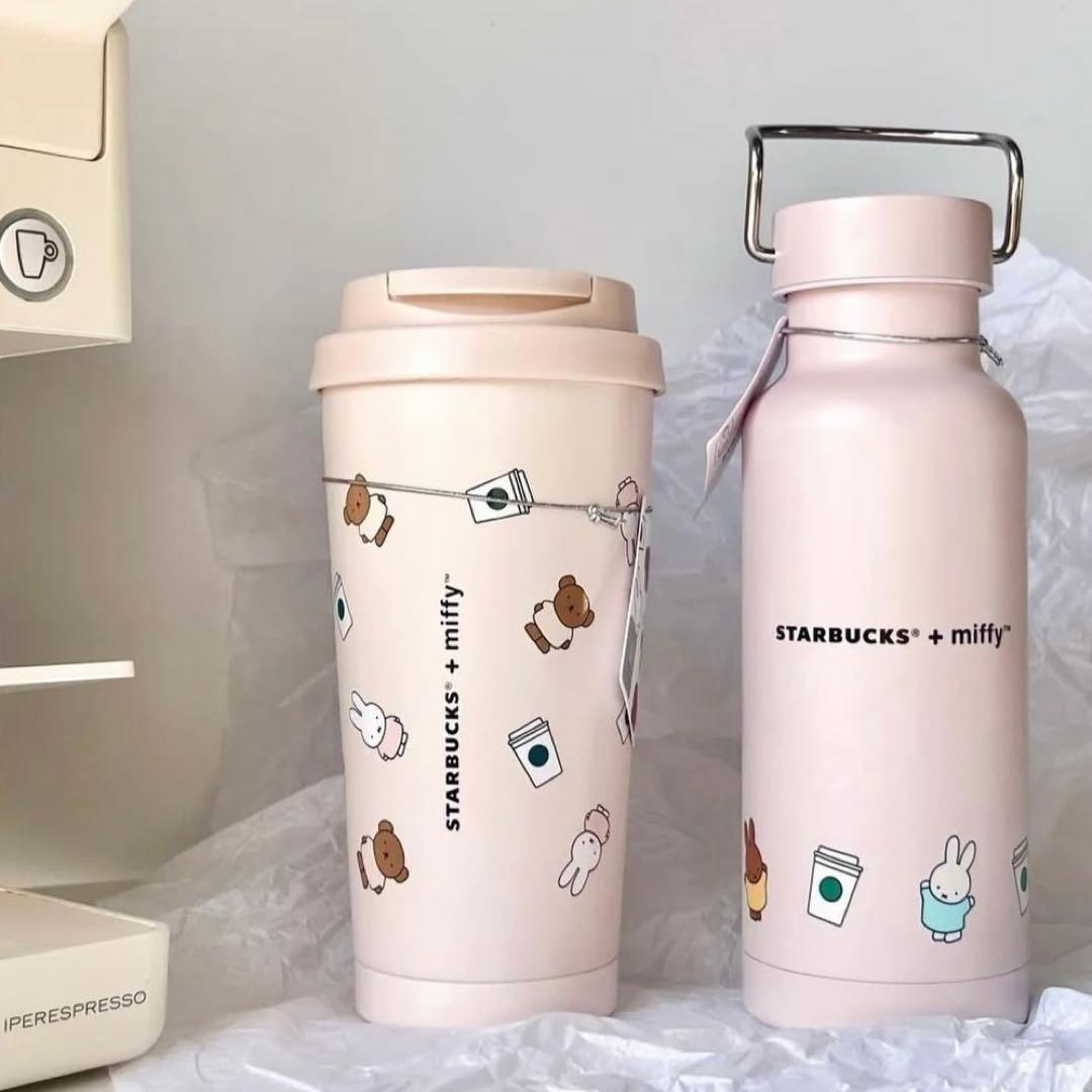 海外スタバ♡ミッフィ ステンレススティールウォーターボトル日本未発売 miffy
