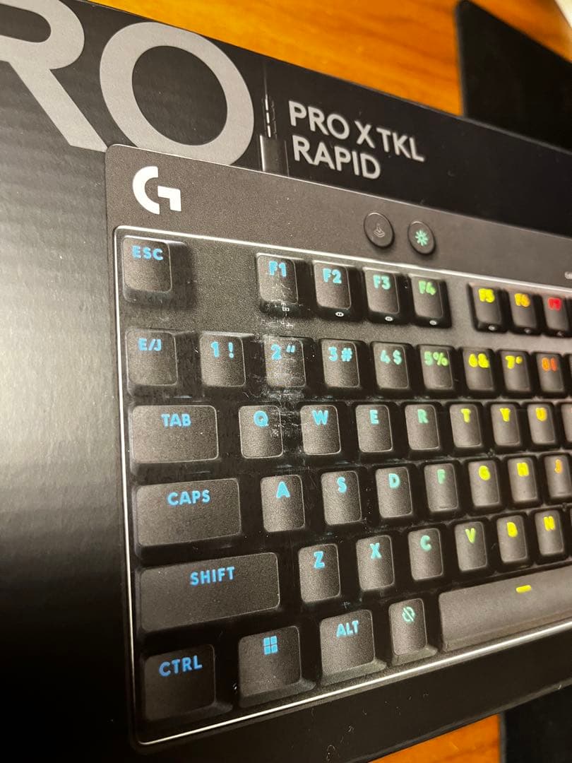Logicool G PRO X TKL RAPI 箱あり動作確認済 美品