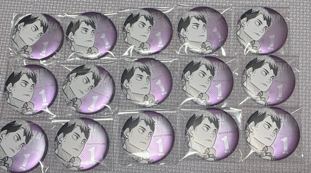 ハイキュー!! ファンパーク デコレクション缶バッジ