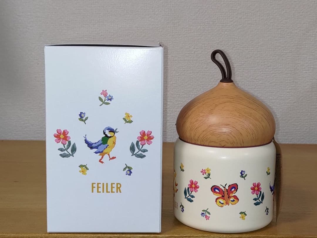 フェイラー FEILER ハイジ ドングリジャー アイボリー スープジャー