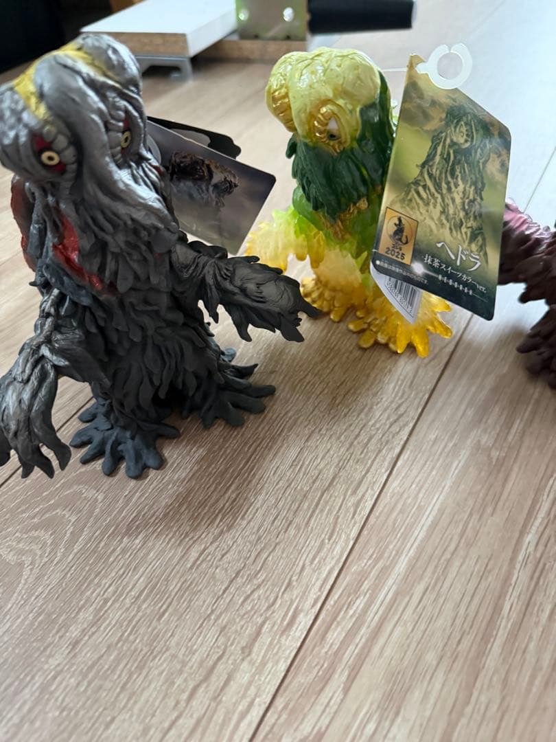 ヘドラ ソフビ 11体セット 未開封 タグ付き ブルマァク ムービーモンスター