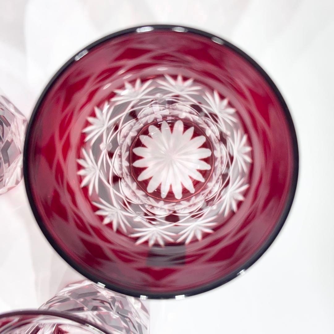 希少！新品・未使用品！江戸切子 廣田硝子 パイロンクラフト ビアグラス 5客