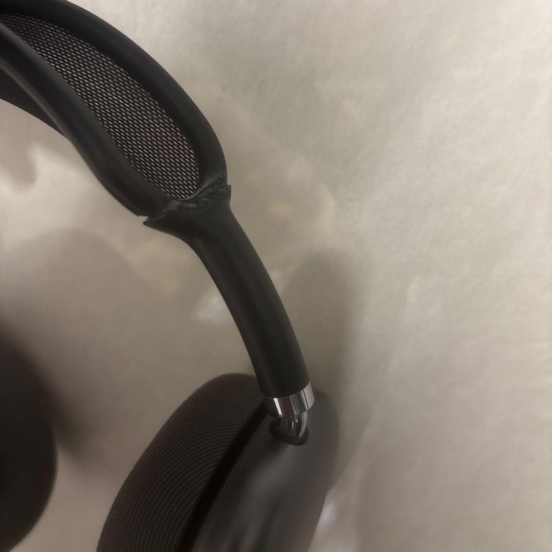 AirPods MAX シャークグレー即日配送ノイズキャンセリング割れあり