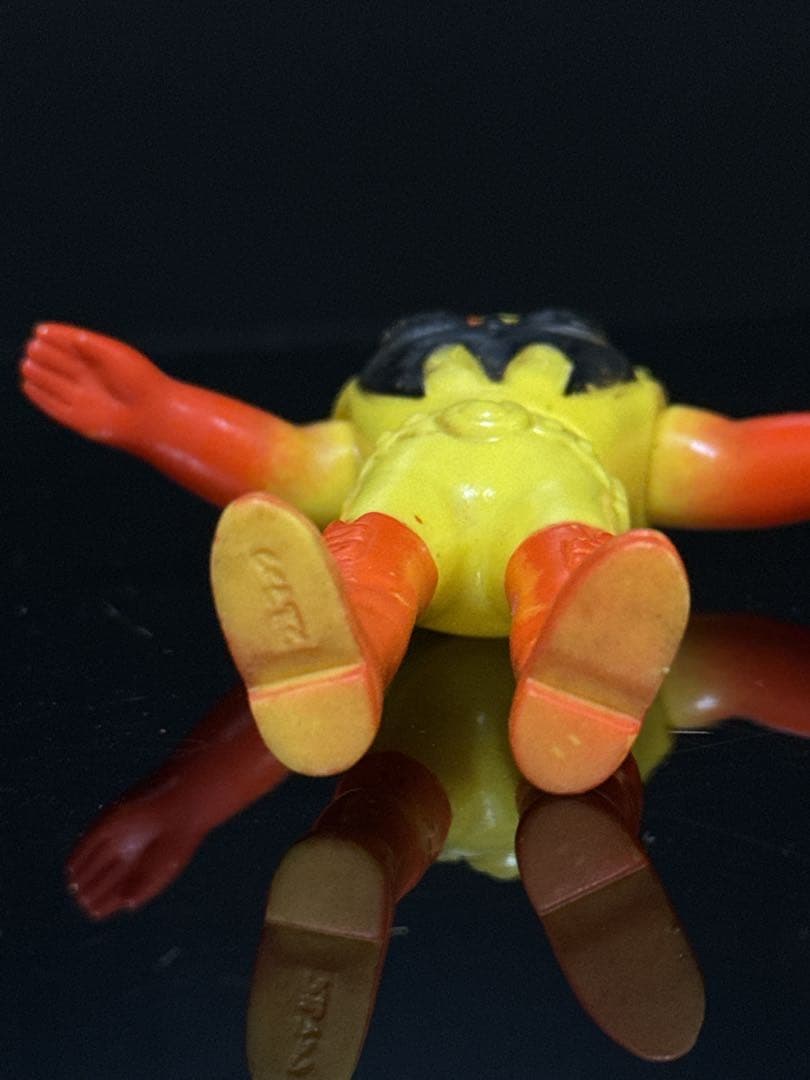 当時物 アクアマイザー3 イビル ソフビ タカトク ブルマァク 人形