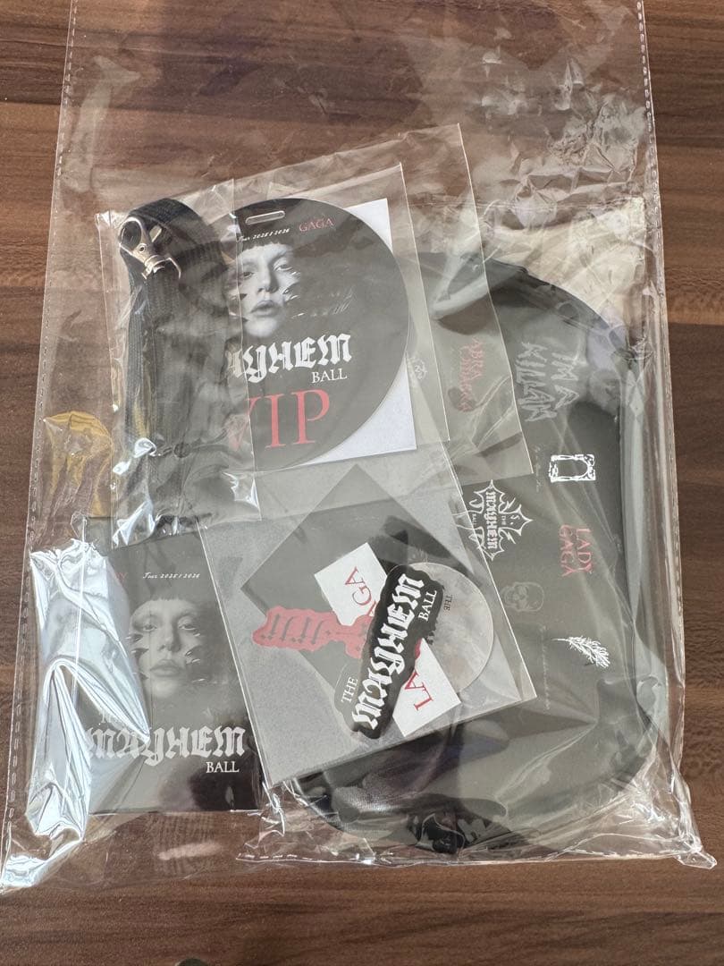 ミュージシャン Lady Gaga VIP Silver/Balcony Merch