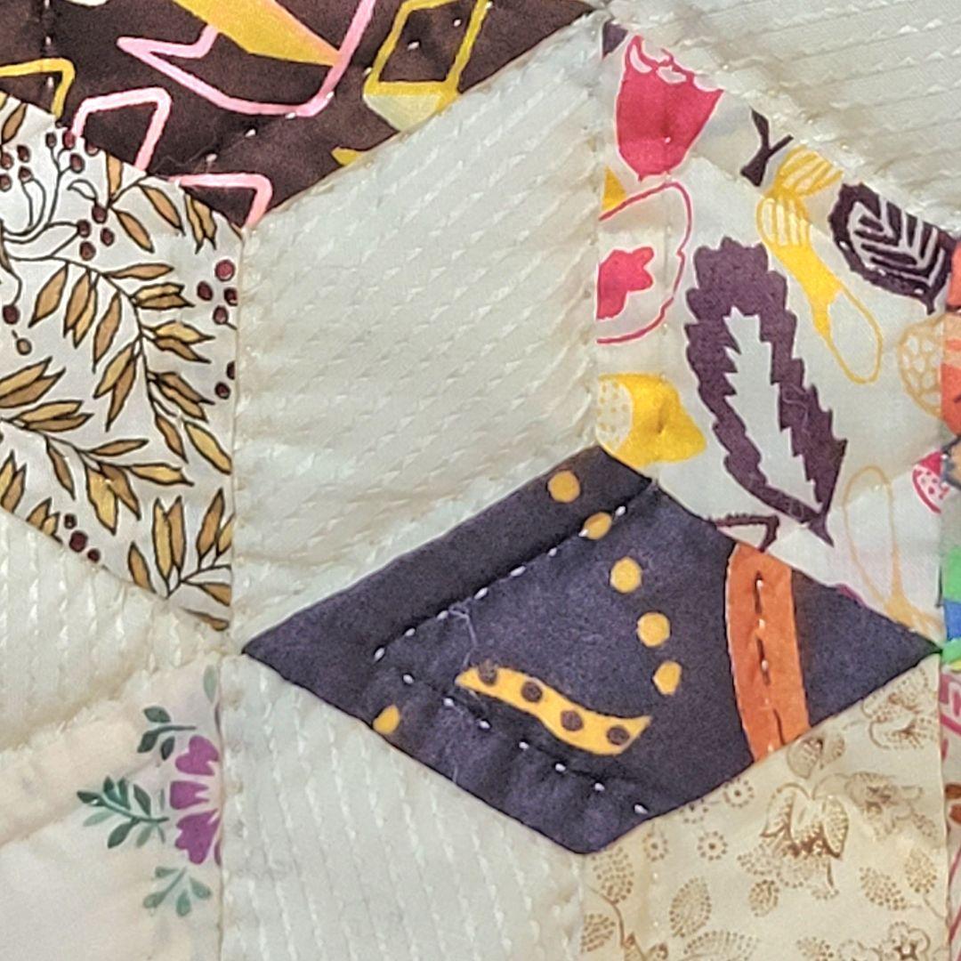 LIBERTY　リバティ　ピエロさんが付いたバック　パッチワークバック