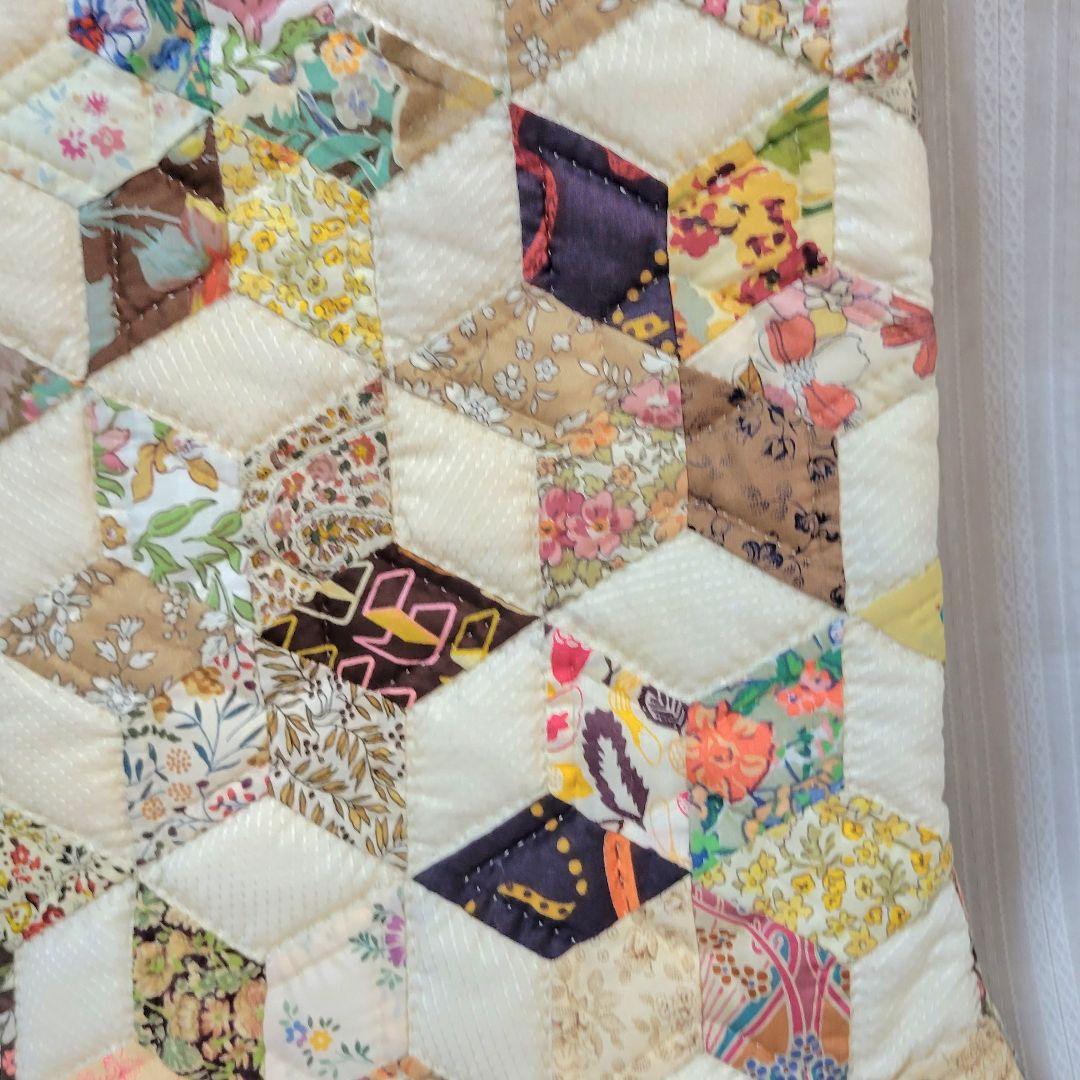 LIBERTY　リバティ　ピエロさんが付いたバック　パッチワークバック