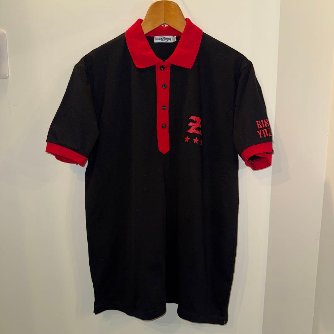 希少E.YAZAWA 矢沢永吉 ポロシャツ ライブ 限定 完売品 ブラック XL