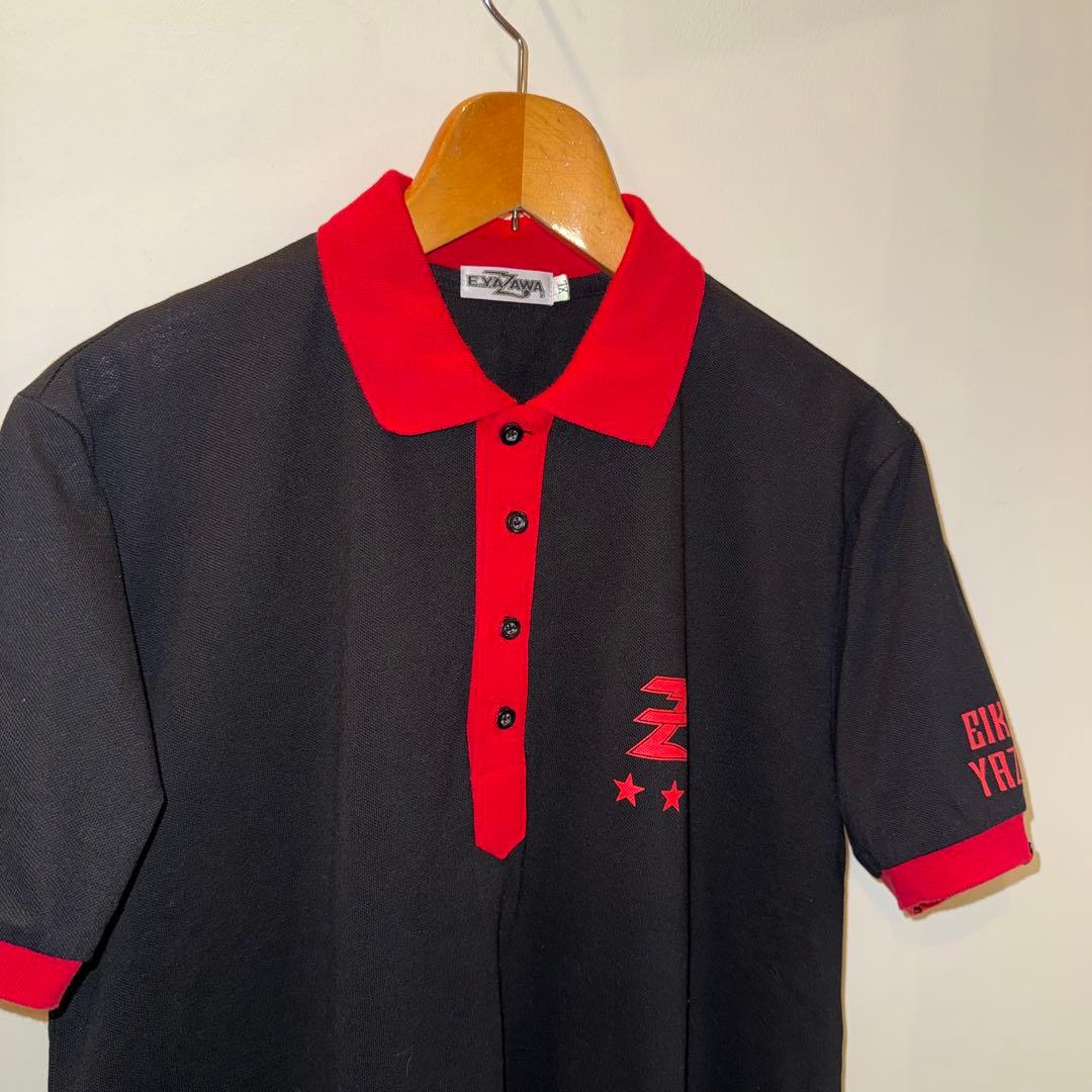 希少E.YAZAWA 矢沢永吉 ポロシャツ ライブ 限定 完売品 ブラック XL