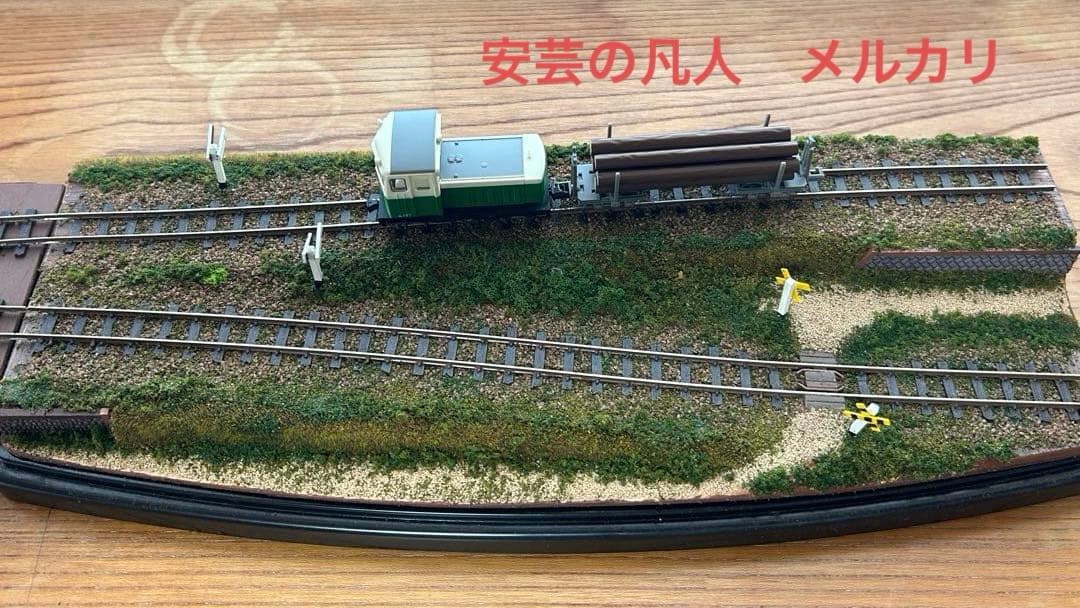 HOナロー(軌間9mm)56鉄道模型ジオラマ3部作　信号場のある風景