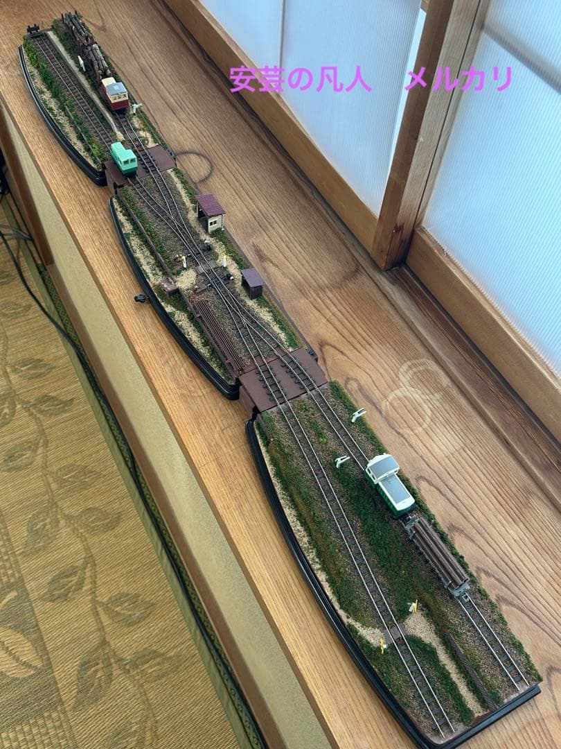 HOナロー(軌間9mm)56鉄道模型ジオラマ3部作　信号場のある風景