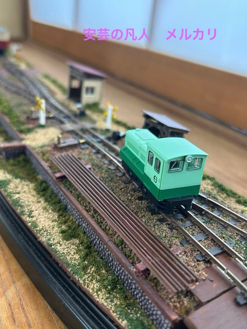 HOナロー(軌間9mm)56鉄道模型ジオラマ3部作　信号場のある風景
