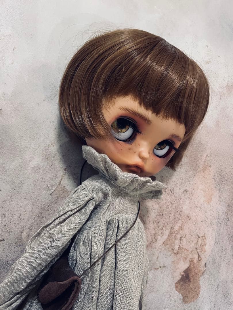 カスタムアイシードール タン肌 ウィッグ