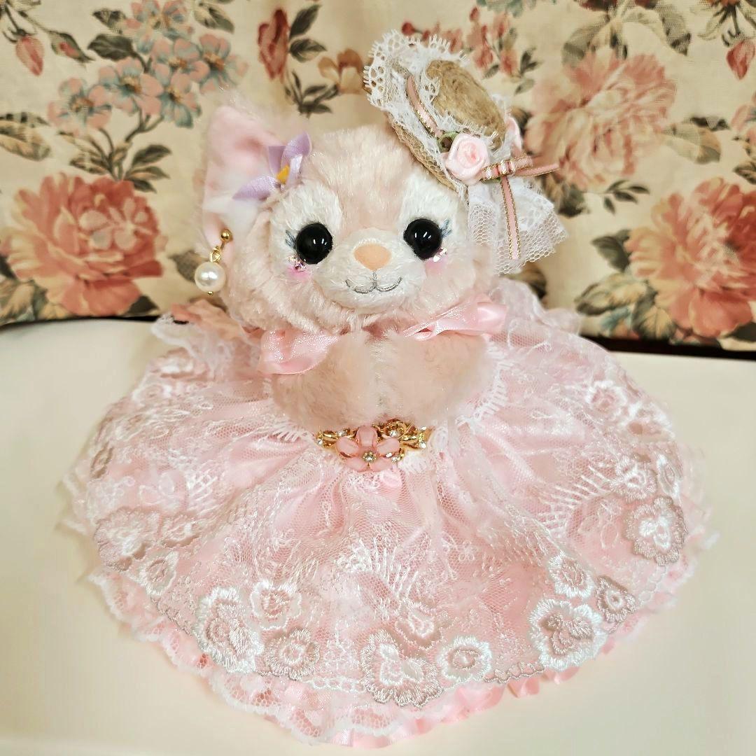 リーナベル　ぬいぐるみ　ハンドメイドコスチューム付き　リメイク　肩のせサイズ