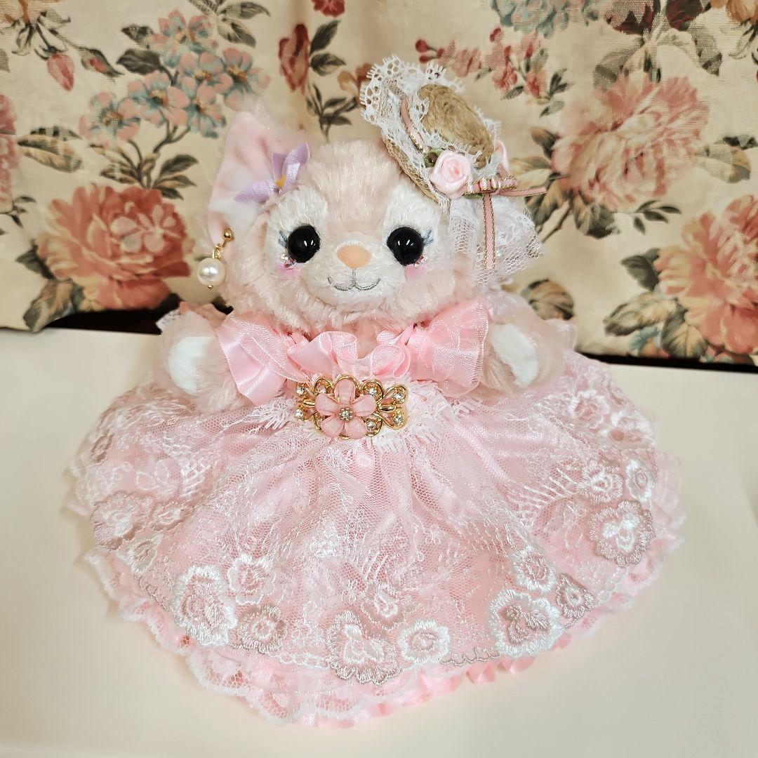 リーナベル　ぬいぐるみ　ハンドメイドコスチューム付き　リメイク　肩のせサイズ