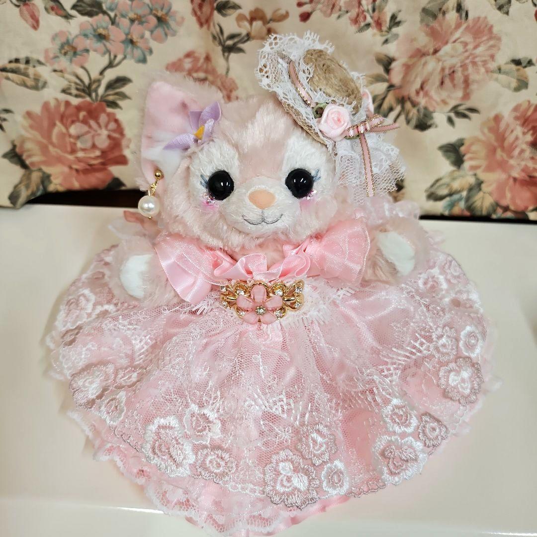 リーナベル　ぬいぐるみ　ハンドメイドコスチューム付き　リメイク　肩のせサイズ