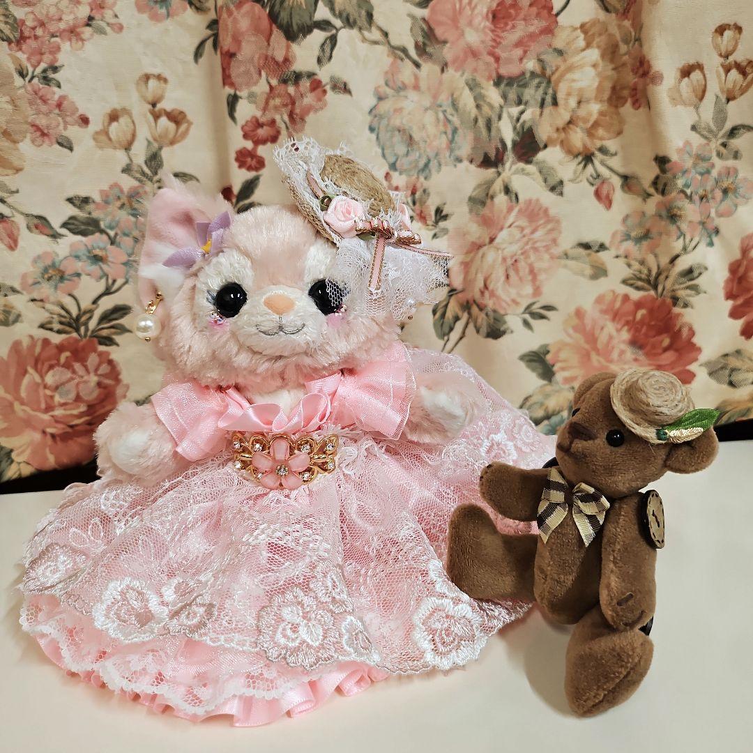 リーナベル　ぬいぐるみ　ハンドメイドコスチューム付き　リメイク　肩のせサイズ