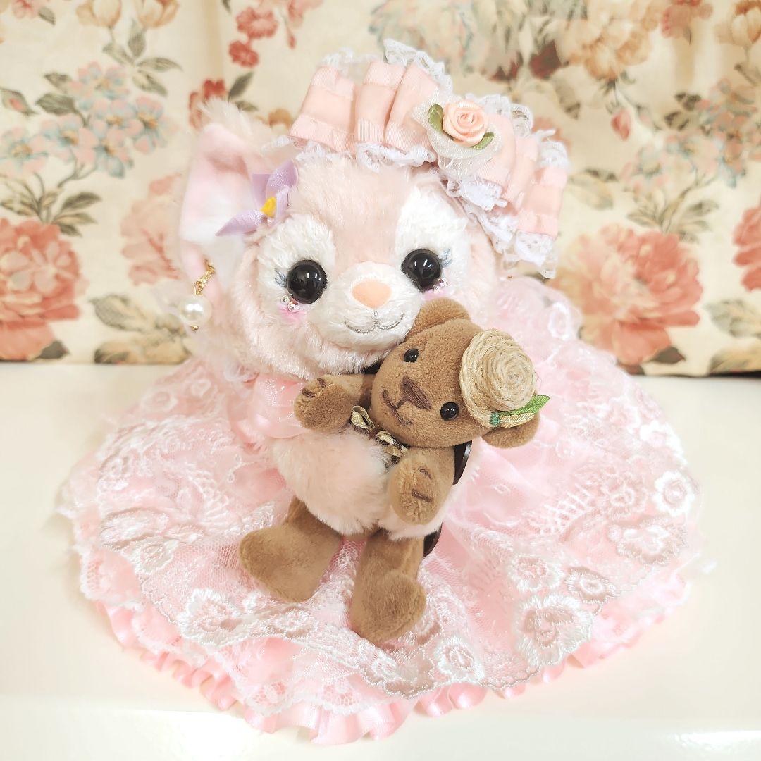 リーナベル　ぬいぐるみ　ハンドメイドコスチューム付き　リメイク　肩のせサイズ