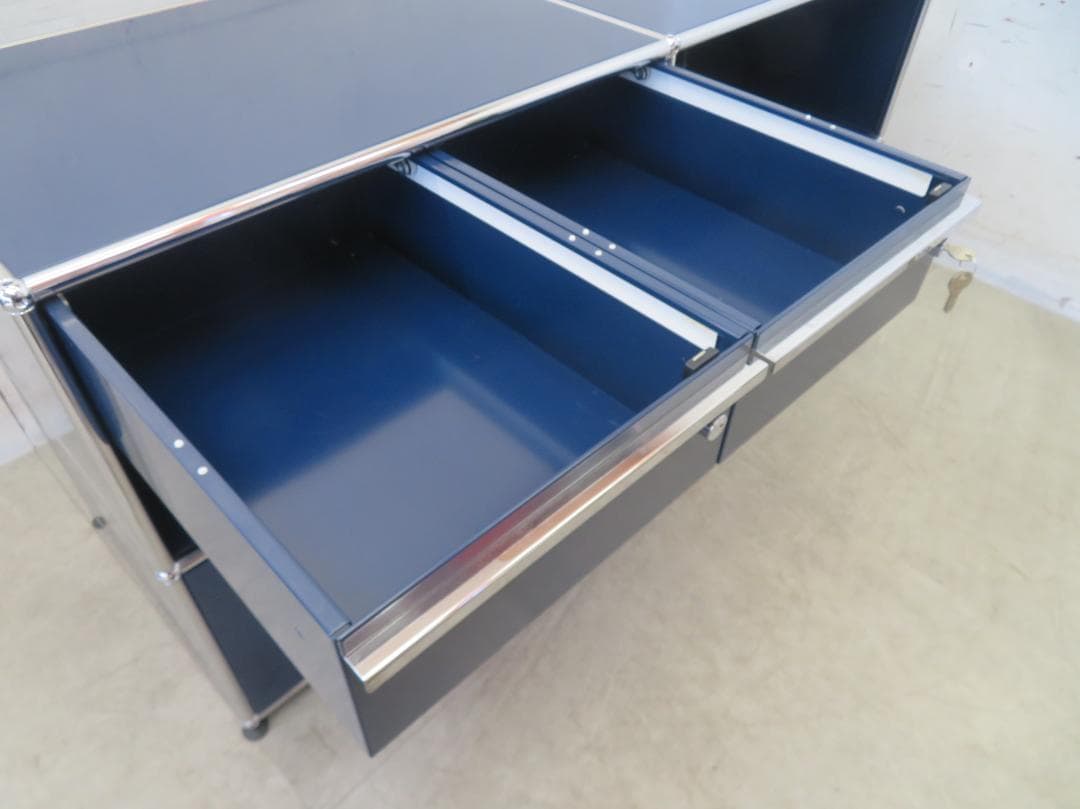 美品■USM■ハラーシステム■サイドボード■キャビネット■2段2列■ドロワー■