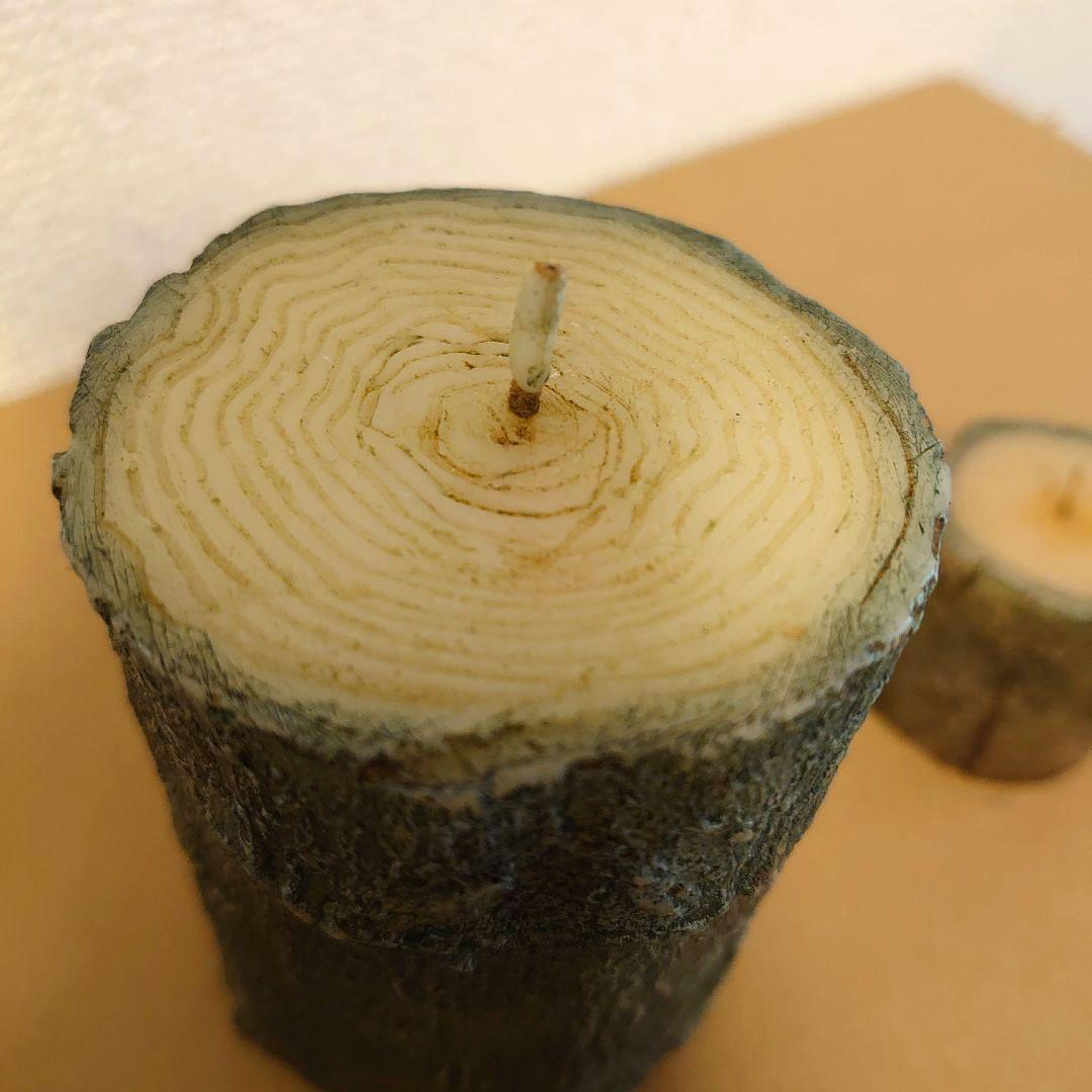 ニングルテラス　森のろうそく屋　キャンドル２個セット