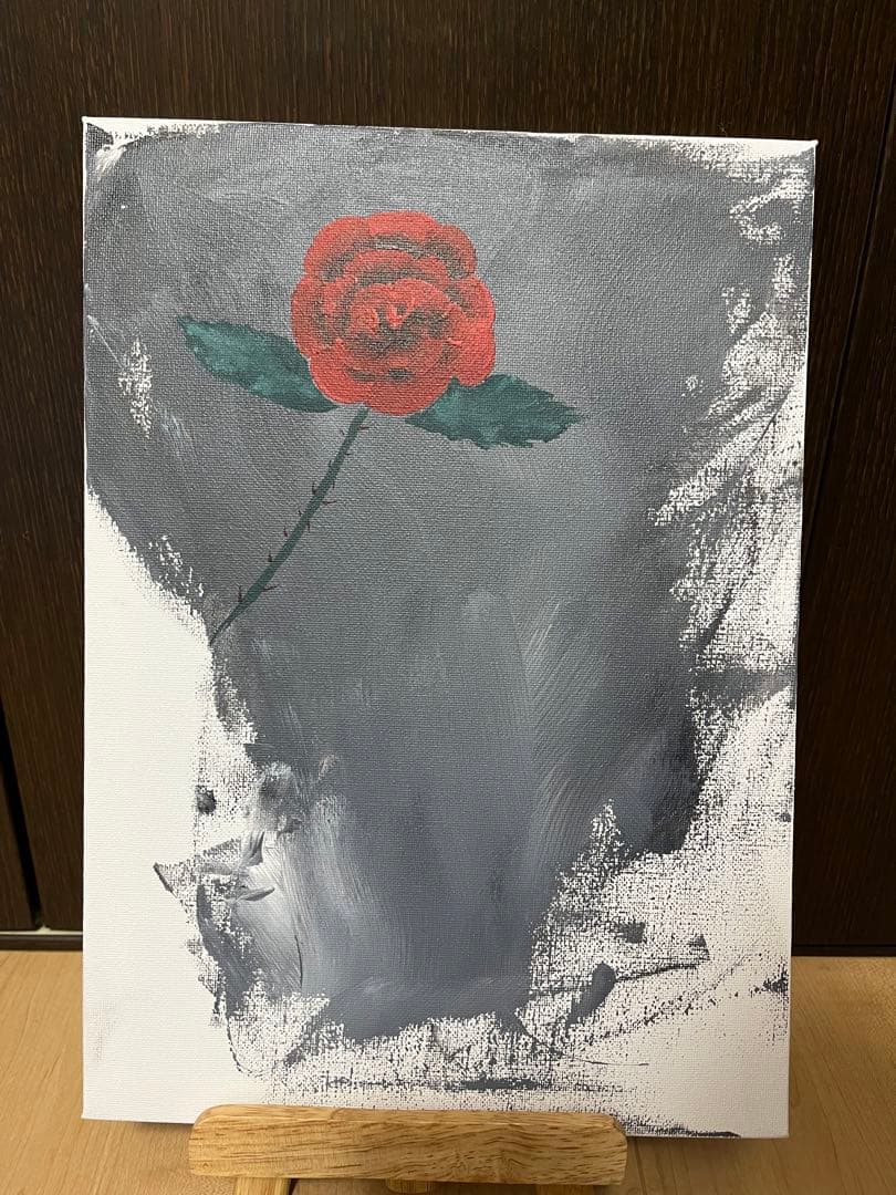 「華影」油絵