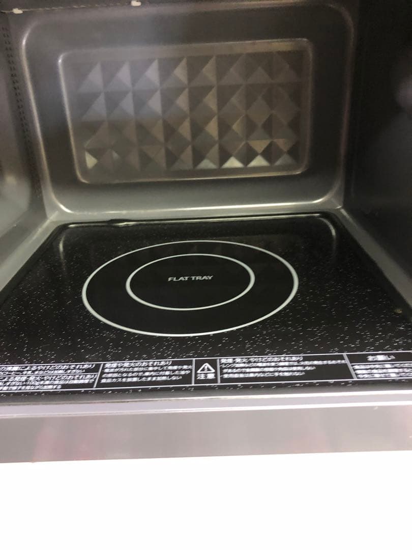 美品TOSHIBA 2022年製電子レンジ フラット仕様ERーＳ17E6 K