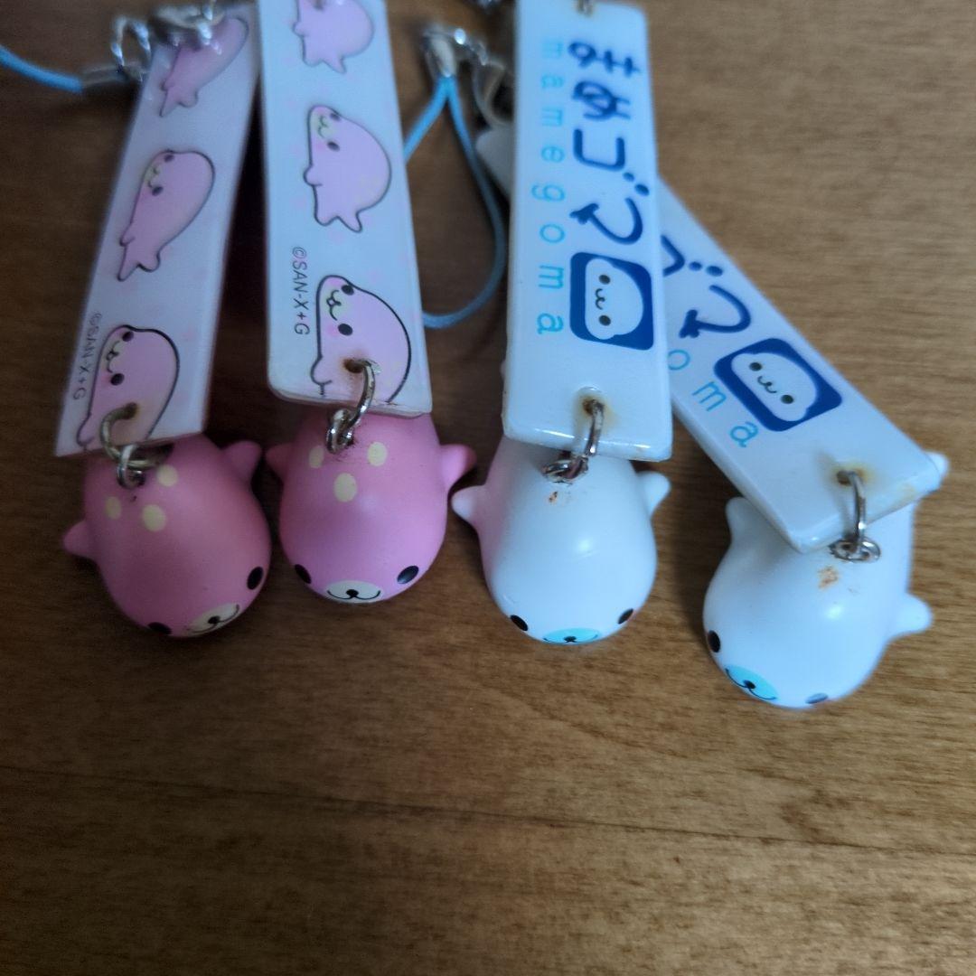 まめゴマ　ストラップ　サンエックス