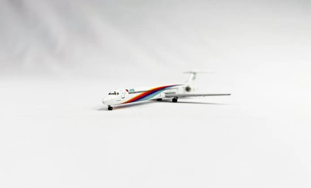 JAS / 日本エアシステム｜MD-90　3号機　黒澤特別塗装モデル｜1/500