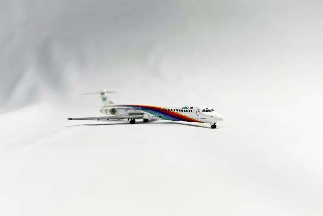JAS / 日本エアシステム｜MD-90　3号機　黒澤特別塗装モデル｜1/500