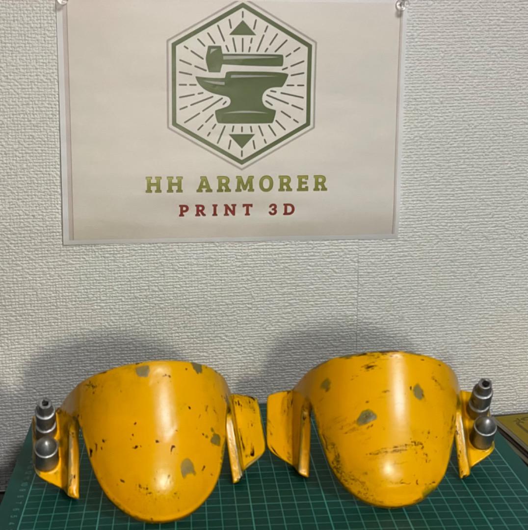 マンダロリアン アーマー ニー アーマー ペア 1/1 スターウォーズ