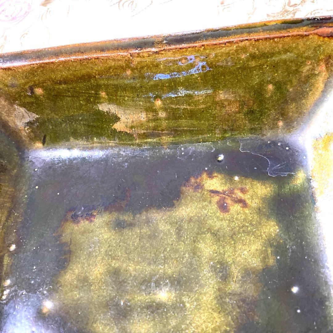 ⭐️織部焼深鉢⭐️陶器・作家さん名は箱を無くして不明です。 ビンテージ物です。