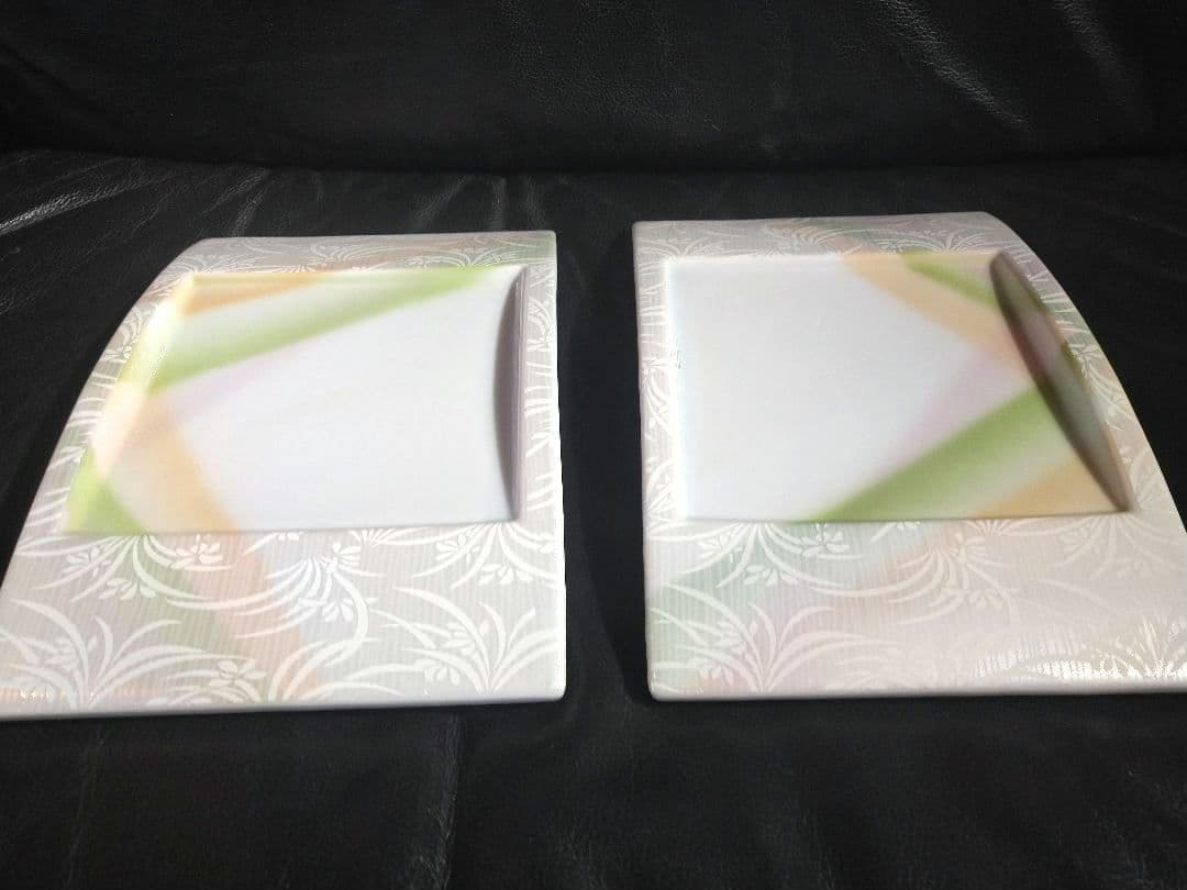 ♥ホームパーティー用♥美濃焼 ・名作良峰作高級浮き上り銀彩皿⬛５種豪華1セット