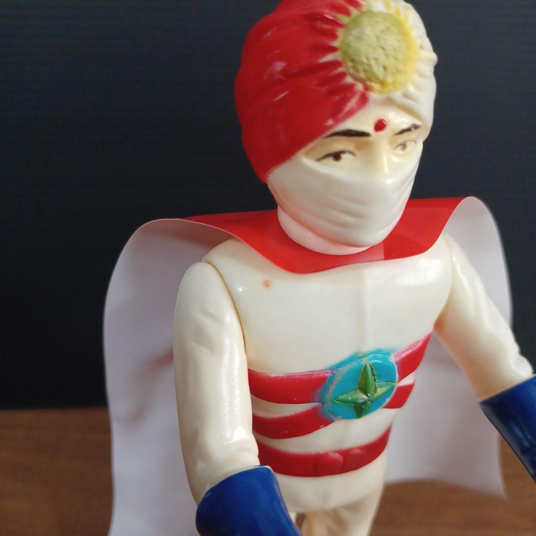 当時物　タカトク製「愛の戦士レインボーマン」の希少ソフビフィギュア