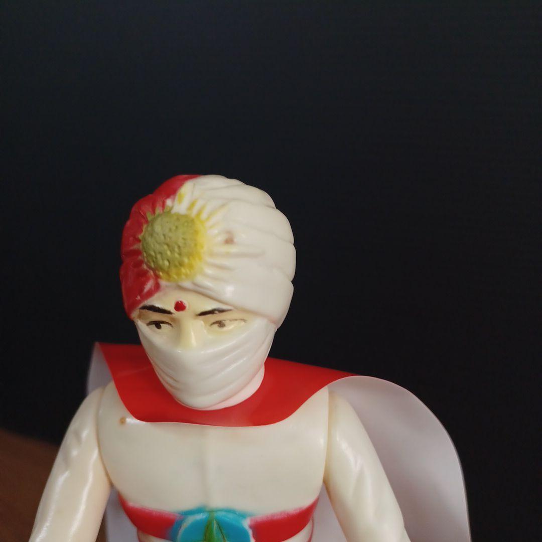 当時物　タカトク製「愛の戦士レインボーマン」の希少ソフビフィギュア