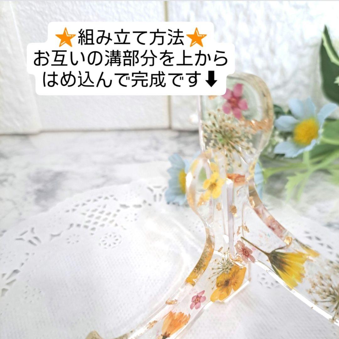 No.64 スクエア型リングケース＆カラフル♡スマホスタンド