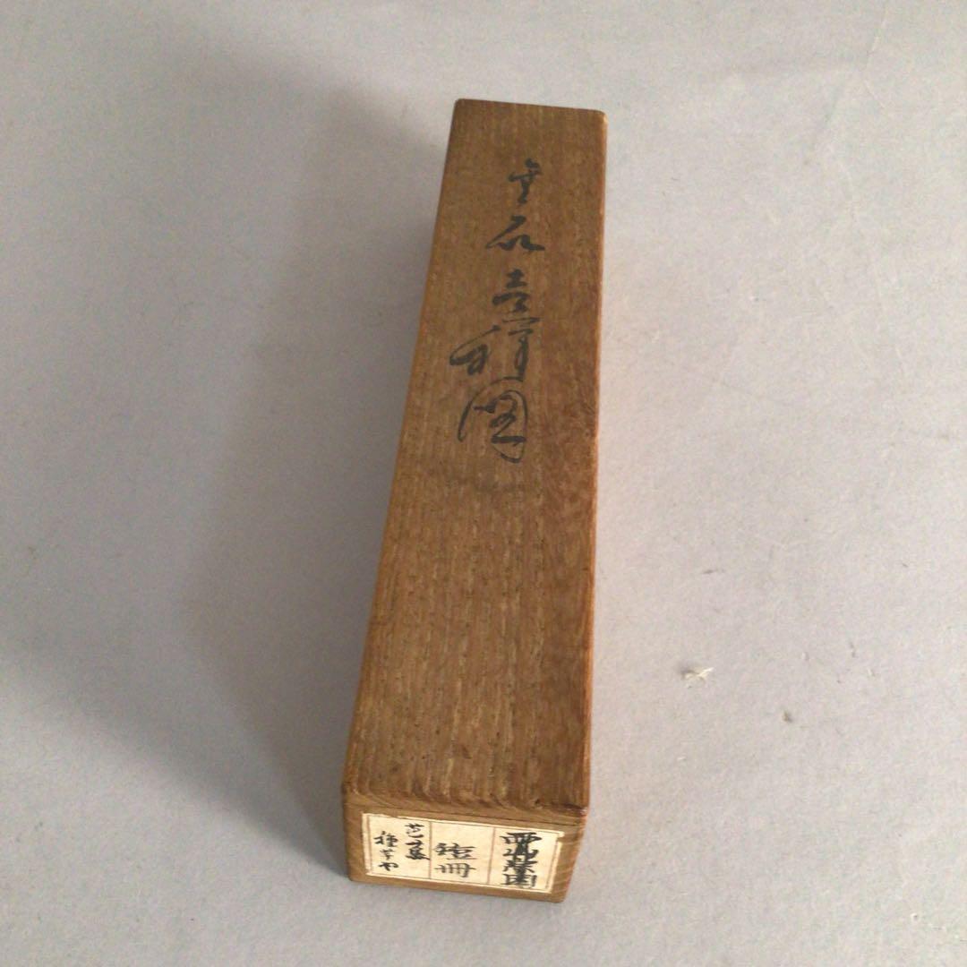 No3479 掛軸　森金石(琴石)  唐人鶴図　着色絹本　合箱　中国画　送料無料